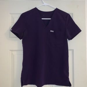 FIGS Purple Catarina Top XXS